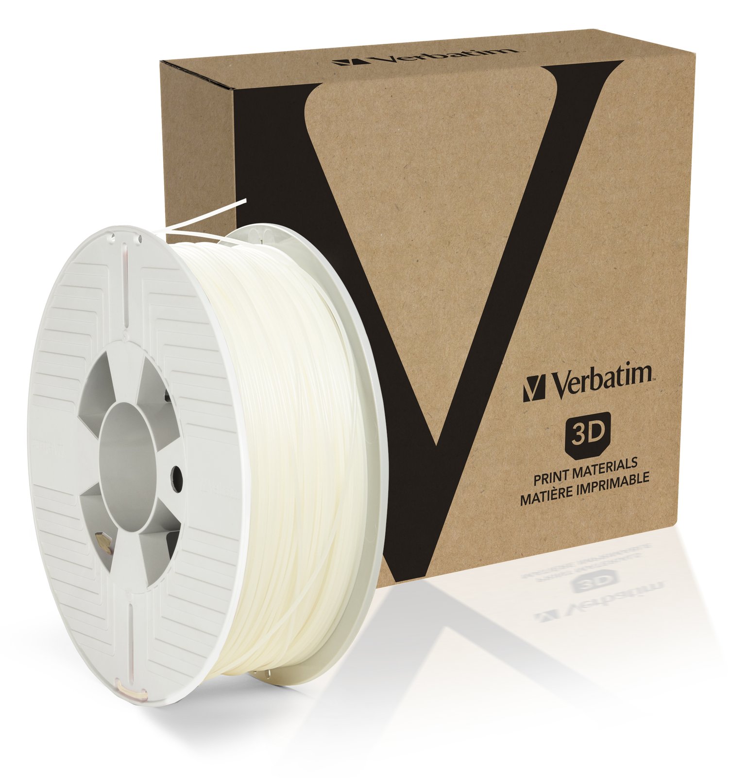 Verbatim Naturlich transparent - 500 g - 233 m - PP filament (3D)