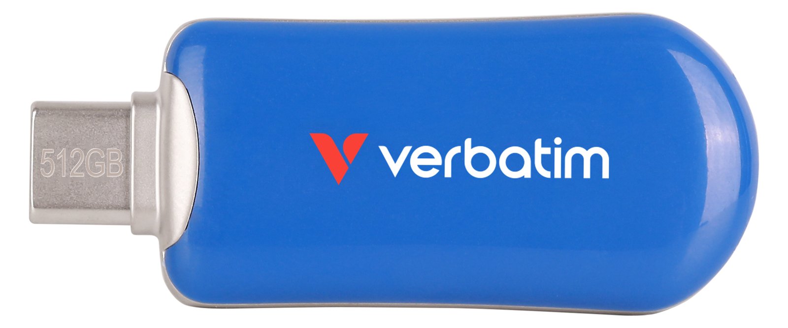Verbatim Plectra Blue USB-C Flash Drive 30235 - USB-Stick - 512 GB