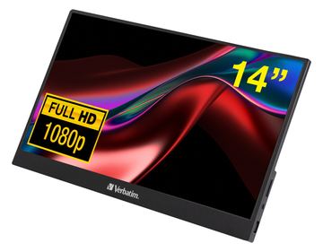 Verbatim PM-14 - LED-Monitor - 35.6 cm (14) - tragbar - 1920 x 1080 Full HD (1080p) von LumaTech