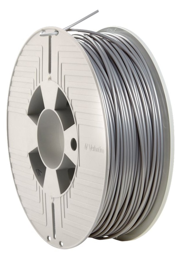 Verbatim Silber, RAL 9006 - 1 kg - 335 m - PLA-Filament (3D)