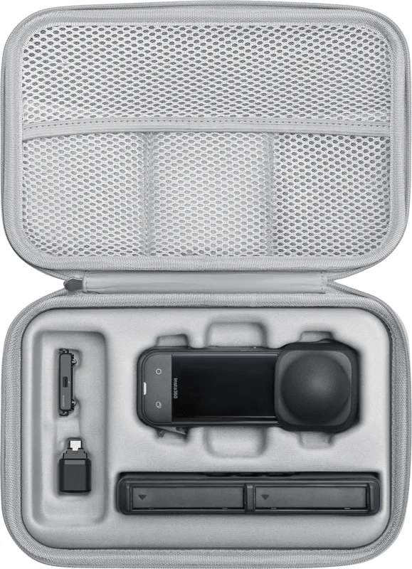 Insta360 Tasche für Actionkamera / Zubehör - Gewebe, Ethylen-Vinylacetat (EVA) - Samt für Insta360 X5, Ansicht 2