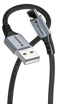 Verbatim Sync and Charge - USB-C / Netzkabel - 24 pin USB-C (M) von LumaTech