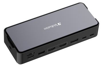 Verbatim USB-C Pro Dockingstation CDS-15S mit HDMI/4K/USB-A/USB-C/SSD Slot/SD von LumaTech