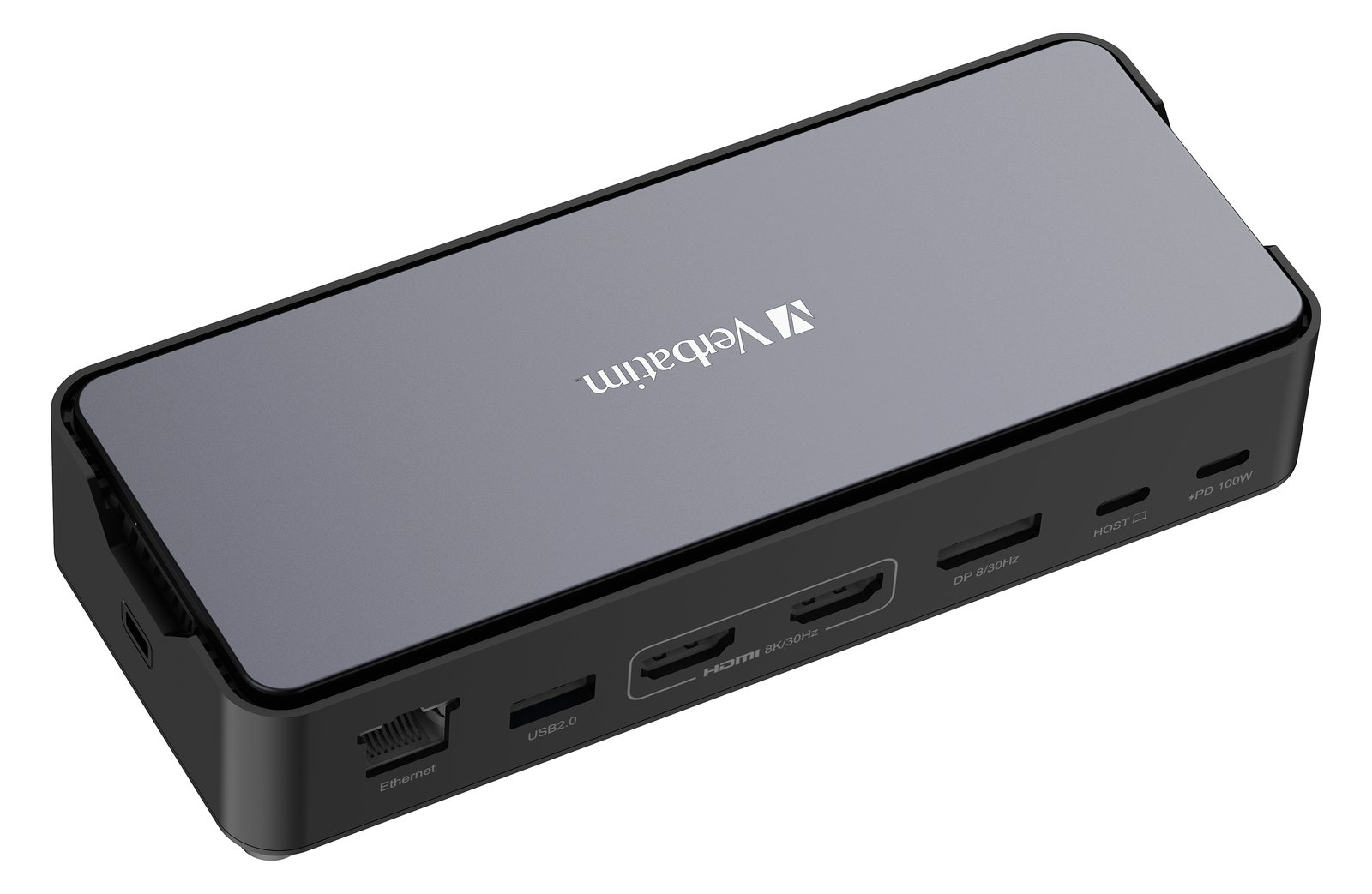 Verbatim USB-C Pro Dockingstation CDS-15S mit HDMI/4K/USB-A/USB-C/SSD Slot/SD