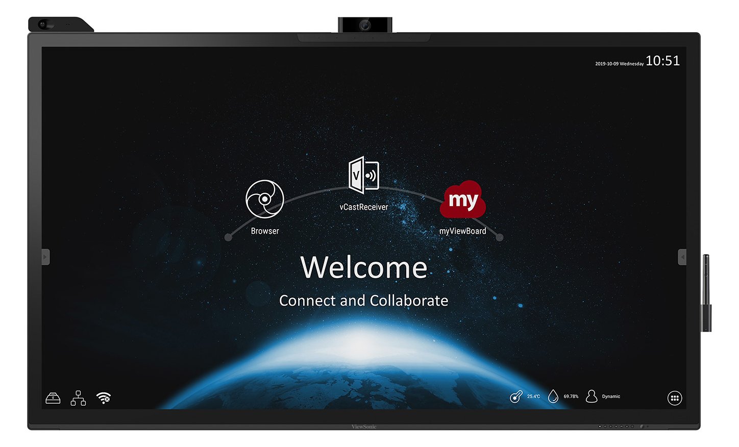 ViewSonic ViewBoard IFP6570 - 165.1 cm (65) Diagonalklasse (163.8 cm (64.5)
