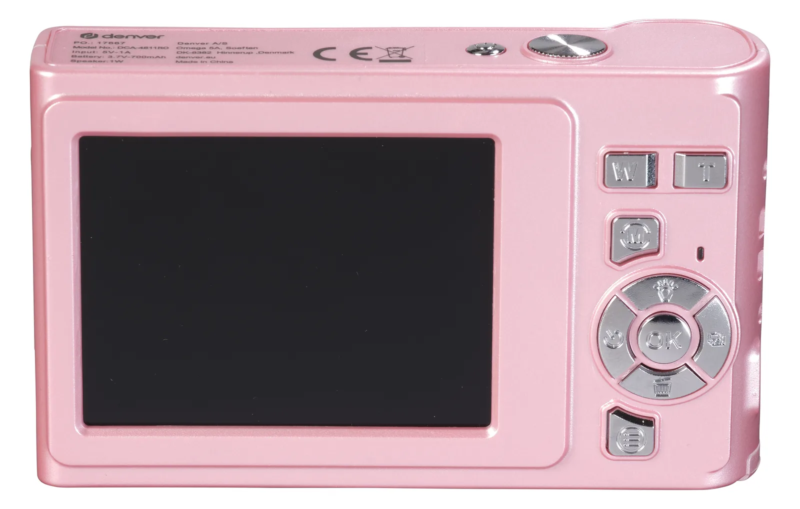 Inter Sales DENVER DCA-4811 - Digitalkamera - Kompaktkamera - 5.0 MPix / 48.0 MP (interpoliert), Ansicht 2