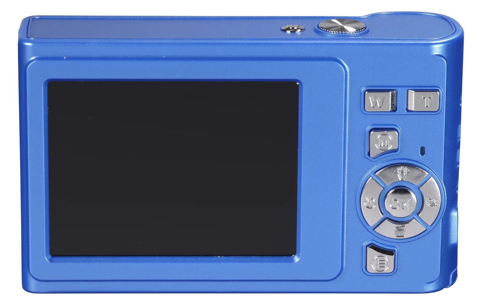 Inter Sales DENVER DCA-4811 - Digitalkamera - Kompaktkamera - 5.0 MPix / 48.0 MP (interpoliert) - Blau, Ansicht 2