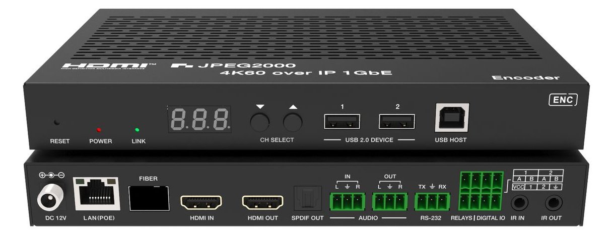 VivoLink AV over IP 4K60Hz JPEG2000 Videowall Matrix - Encoder