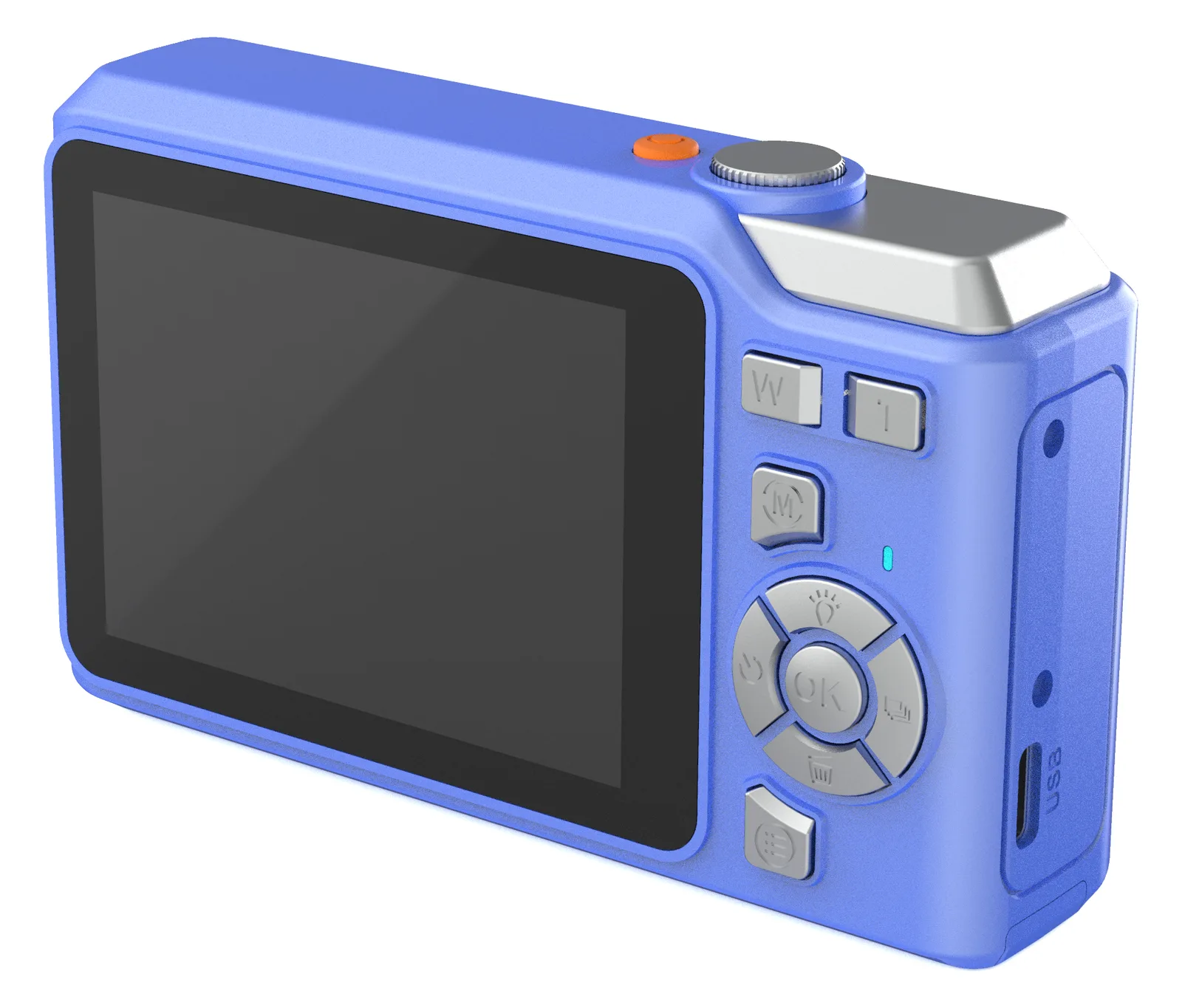 Inter Sales Denver DCA-4818BU - 5 MP - 20 x 20 Pixel - CMOS - Full HD - 95 g - Blau, Ansicht 3