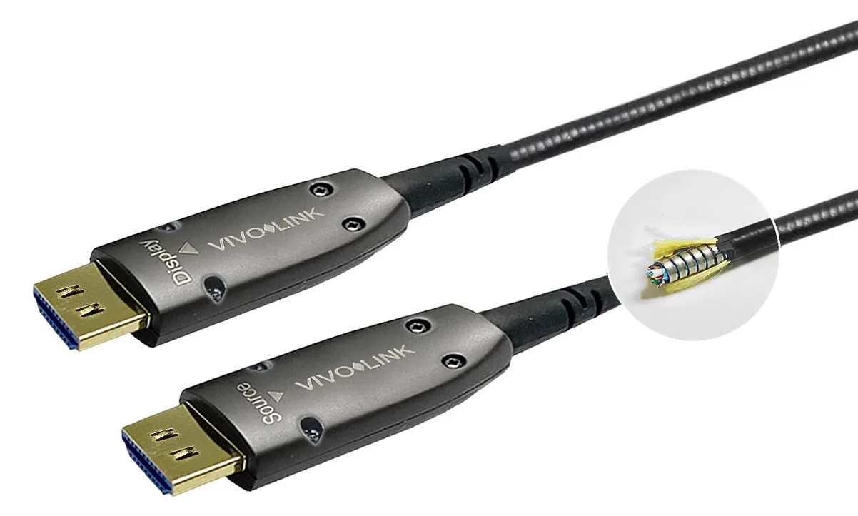VivoLink PROHDMIOP100AM-DRUM - 100 m - HDMI Typ A (Standard) - HDMI Typ A (Standard) - 4096 x 2160 Pixel - 3D - Schwarz, Ansicht 5