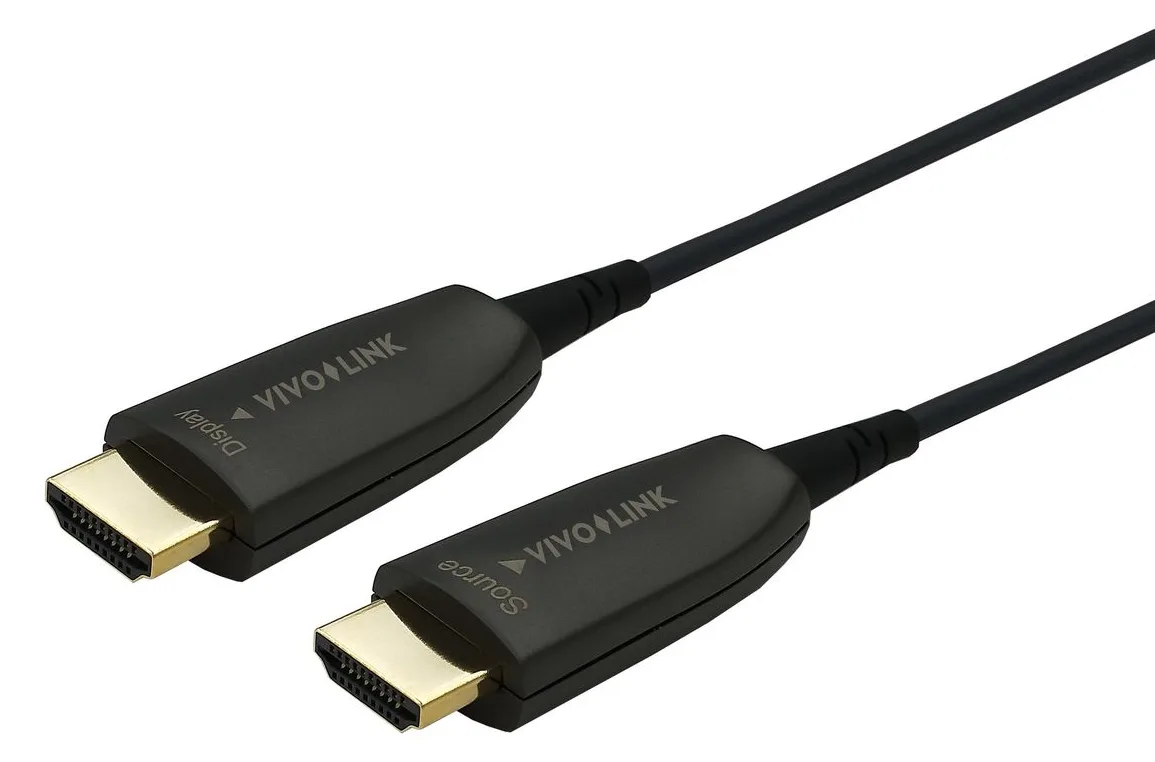 VivoLink PROHDMIOP8K40 - 40 m - HDMI Typ A (Standard) - HDMI Typ A (Standard) - 7680 x 4320 Pixel - 3D - Schwarz, Ansicht 2