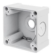 VIVOTEK AM-719 - Anschlusskasten für Kamera - Pfosten montierbar - Außenbereich - weiß - für Vivotek IB9365-HT-A (4-9mm)