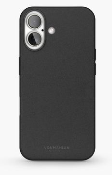 Vonmählen Kunstleder-Case für iPhone 16 schwarz von LumaTech