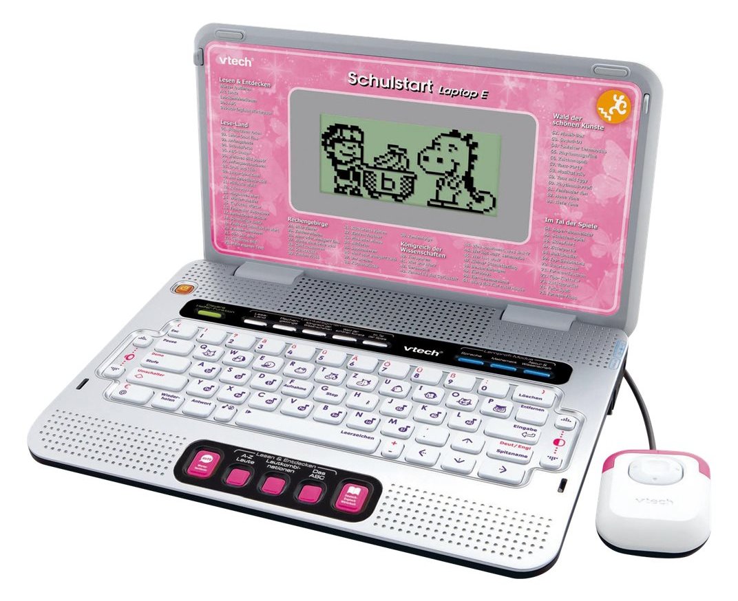 VTech Aktion Intelligenz Schulstart Laptop E