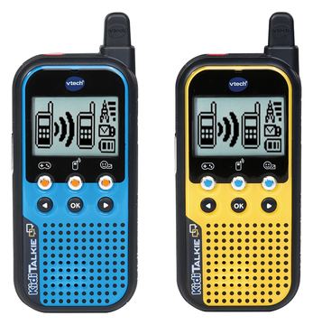 VTech KidiTalkie - Walkie-Talkie für Kinder - 4 Jahr(e) - 270 g - Blau - Gelb