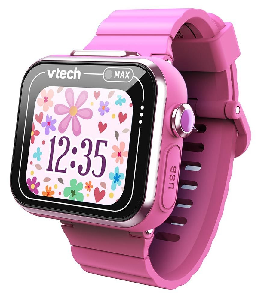 VTech KidiZoom Smart Watch MAX pink - Kinder-Smartwatch - 5 Jahr(e) - 90 g - Pink
