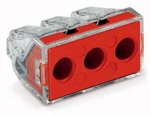 WAGO 773-173 - Rot - Transparent - 41 A - 400 V - 25,6 mm - 14,2 mm von LumaTech