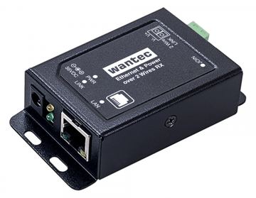 WANTEC 5720 - Schnelles Ethernet - 10,100 Mbit/s - 10/100 - IEEE 802.3af - IEEE 802.3at - Voll - Halb - Schwarz von LumaTech