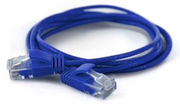 WANTEC 7241 - 0,25 m - Cat6a - U/UTP (UTP) - RJ-45 - RJ-45 - Blau von LumaTech