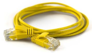 WANTEC 7281 - 0,1 m - Cat6a - U/UTP (UTP) - RJ-45 - RJ-45 - Gelb von LumaTech