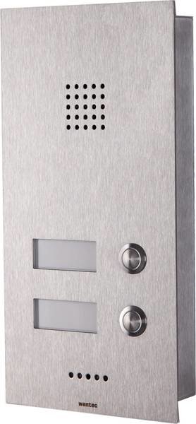 WANTEC Monolith C a/b - Edelstahl - Edelstahl - 100 x 38 x 220 mm