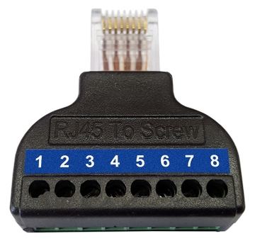 WANTEC Splitter 2wIP für 4 Leitungen/nur 5627 verwendb. - Schwarz - 1 Stück(e) von LumaTech