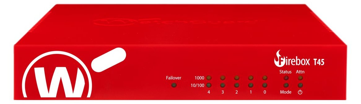 WatchGuard Firebox T45 - Sicherheitsgerät - mit 1 Jahr Total Security Suite