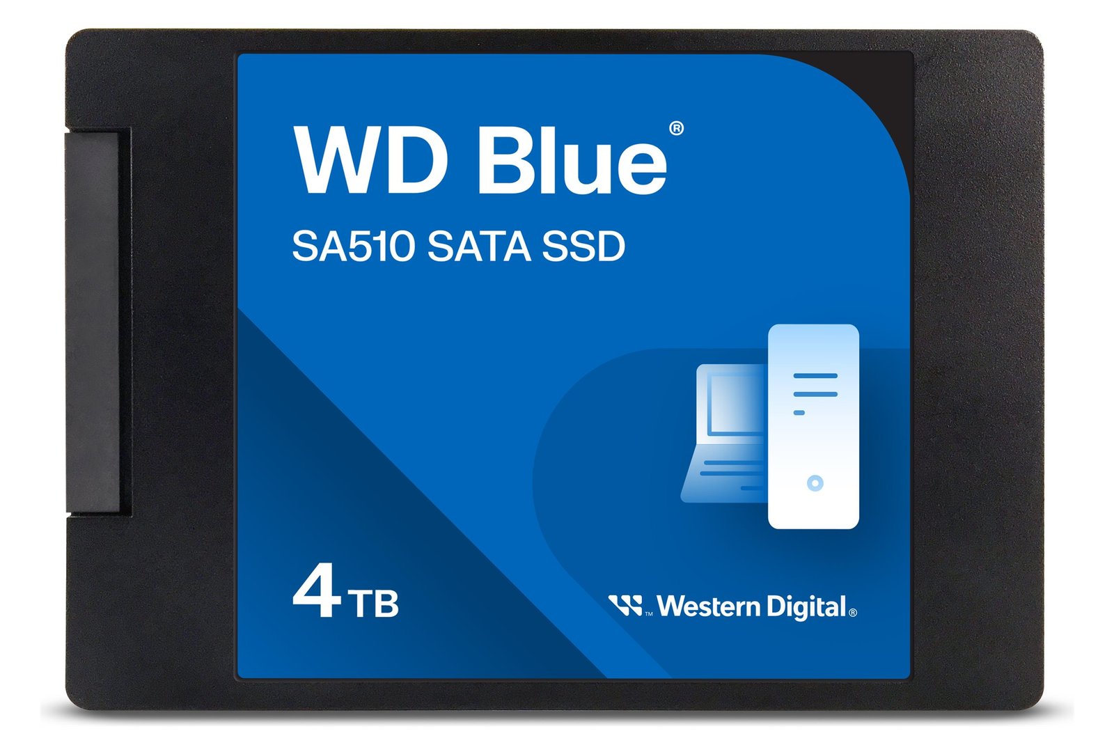 WD Blue SA510 WDS400T3B0A - SSD - 4 TB - intern - 2.5 (6.4 cm)