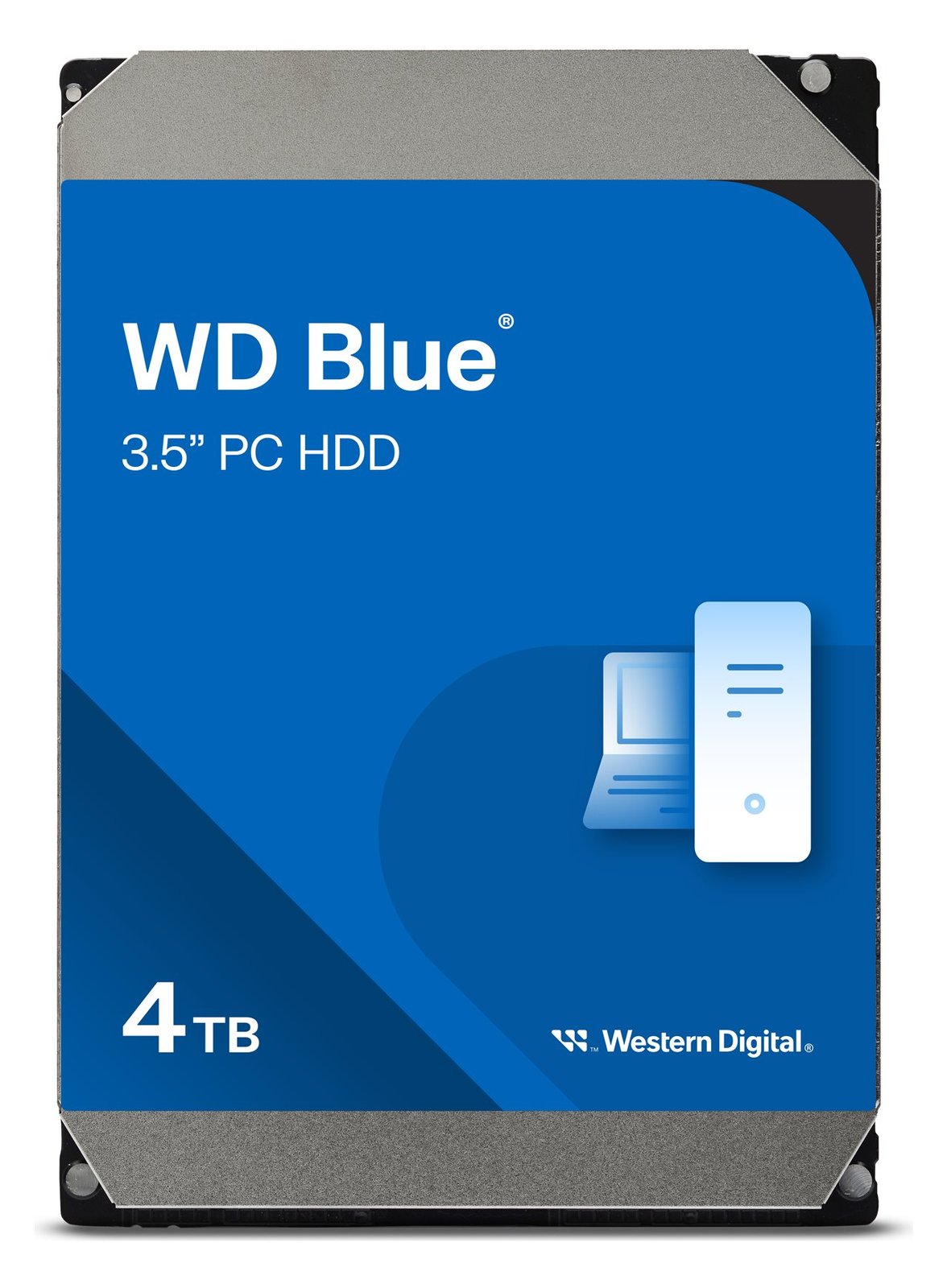 WD Blue WD40EZAX - Festplatte - 4 TB - intern - 3.5 (8.9 cm)