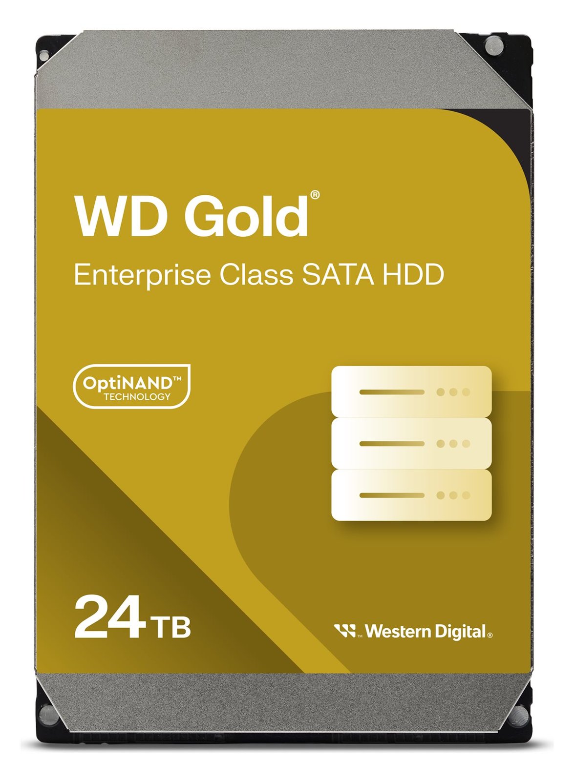 WD Gold - Festplatte - Enterprise - 24 TB - intern - 3.5 (8.9 cm)