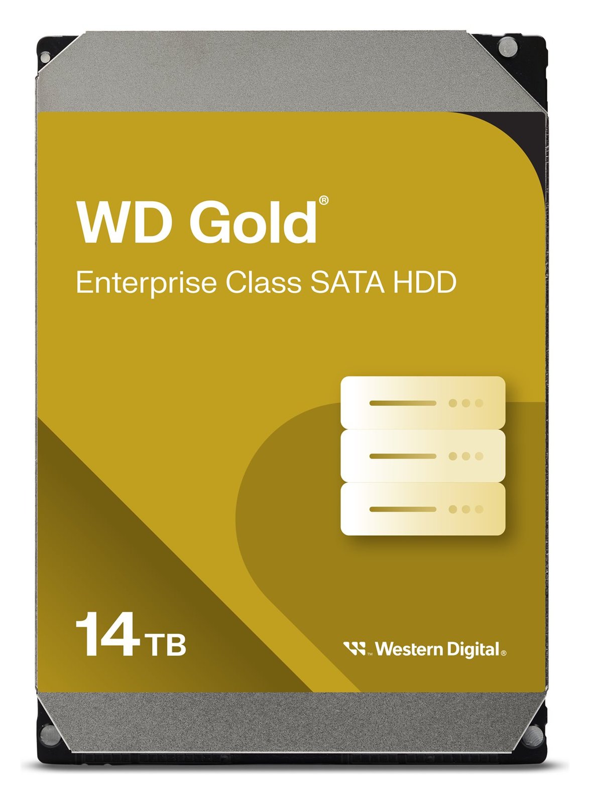 WD HDD Gold 14TB SATA 256MB 3.5 - Festplatte - Serial ATA