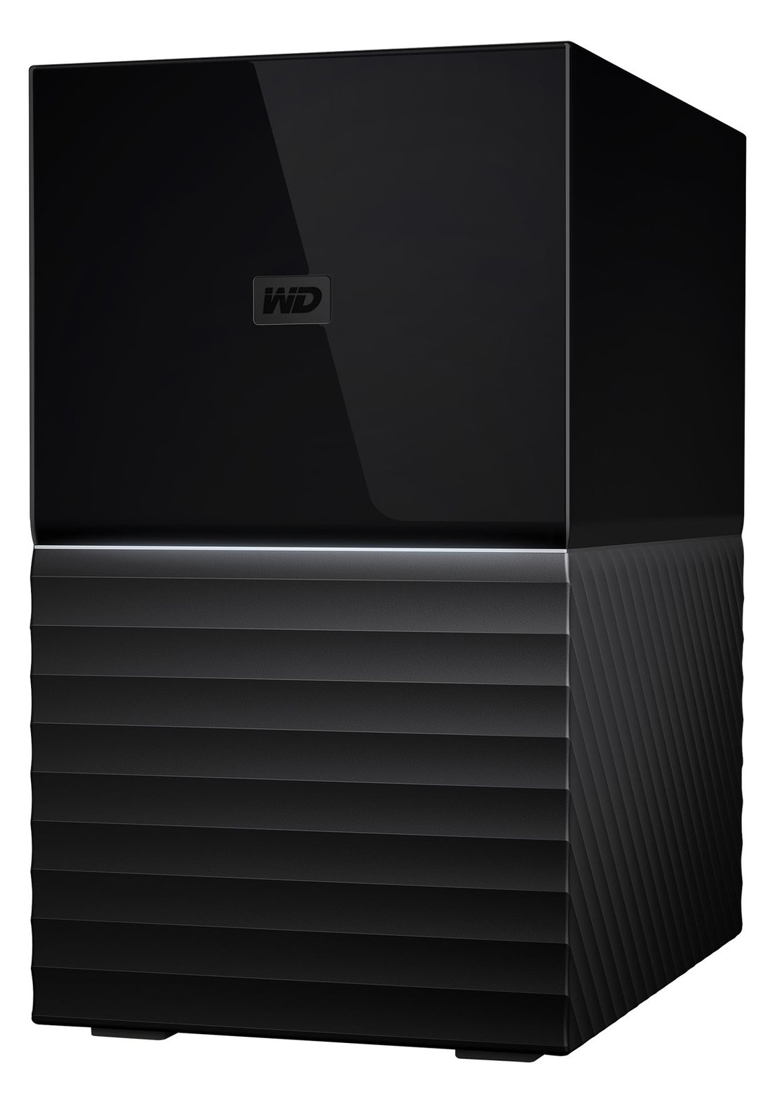 WD My Book Duo WDBFBE0160JBK - Festplatten-Array - 16 TB - 2 Schächte - HDD 8 TB x 2 - USB 3.1 (extern)