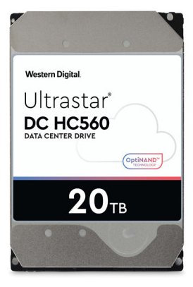 WD Ultrastar DC HC560 - 20 TB - 7200 RPM - 512 MB - 3.5 - Serial ATA III