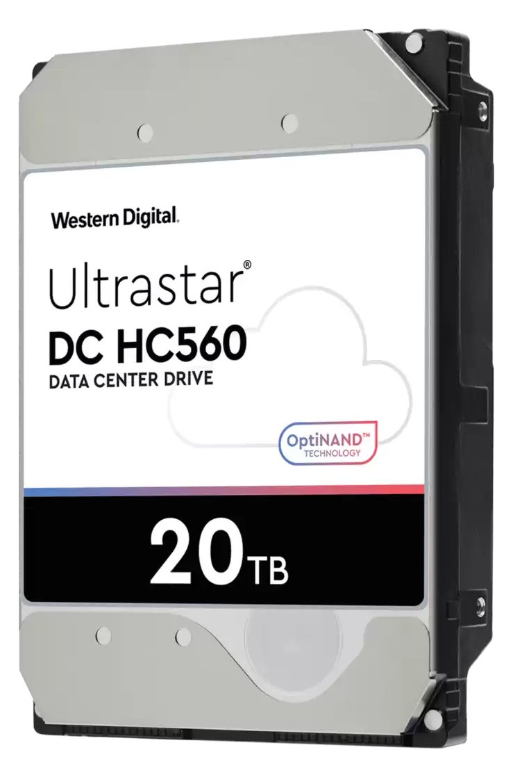 WD Ultrastar DC HC560 - Festplatte - 20 TB - intern - 3.5 (8.9 cm)
