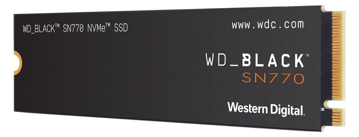 WD WD_BLACK SN770 WDS100T3X0E - SSD - 1 TB - intern - M.2 2280 - PCIe 4.0 x4 (NVMe)