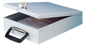 WEDO Aufbewahrungsbox - für A4 - Hellgrau von LumaTech