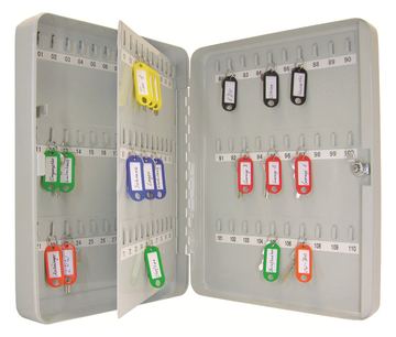 WEDO Schlüsselschrank - 110 Haken - Stahl