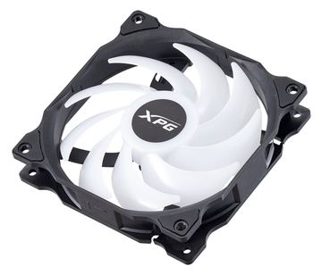 XPG Lüfter Vento 120 120mm ARGB PWM Fan schwarz retail - 1.850 rpm - 12,6 V von LumaTech