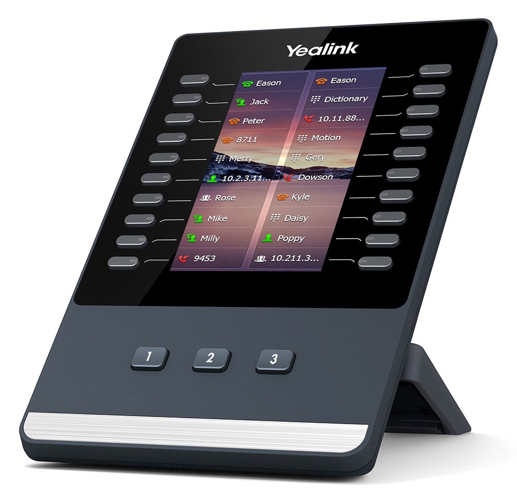 Yealink EXP43 - Funktionstasten-Erweiterungsmodul für VoIP-Telefon