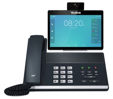 Yealink VP59 - IP-Videotelefon - mit Digitalkamera, Bluetooth-Schnittstelle mit Rufnummernanzeige von LumaTech