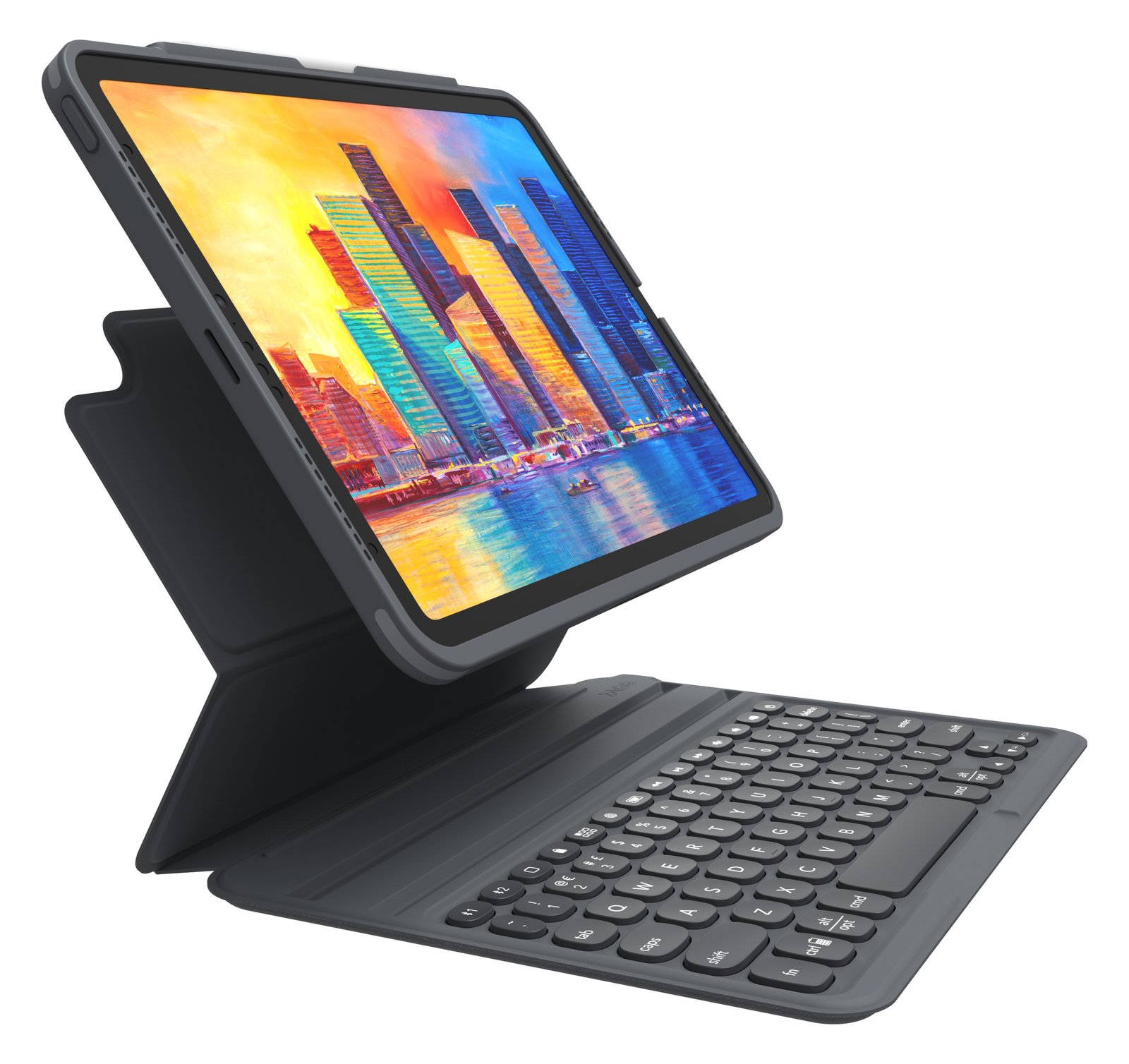 ZAGG Pro Keys - Tastatur und Foliohülle - Bluetooth - für Apple 10.9 iPadAir - TL: Deutsch, QWERTZ