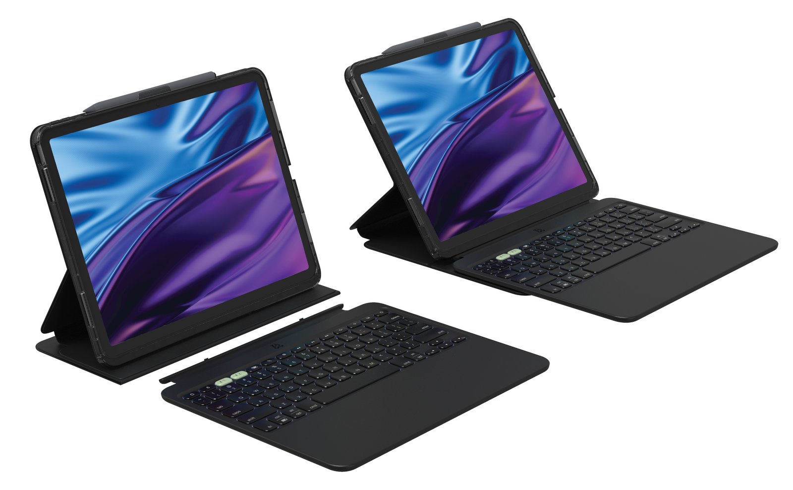 ZAGG Pro Keys 2 - Tastatur und Foliohülle (Folienabdeckung) - TL: Deutsch, QWERTZ