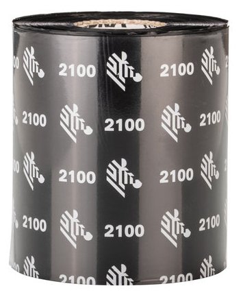 Zebra 2100 High Performance - Schwarz - 80 mm x 450 m - Thermotransfer-Farbband (Packung mit 12)