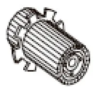 Zebra 49147 - Antriebsrad, Ansicht 2