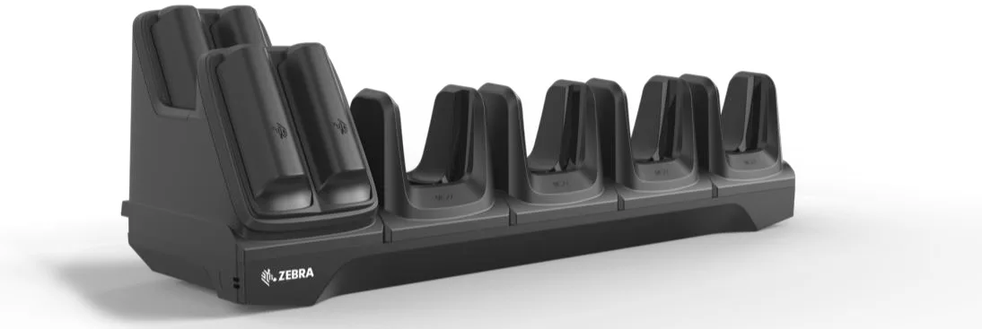 Zebra 4-Slot Terminal Charger with 4-Slot Battery Charging, Ansicht 2