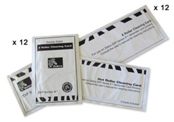 Zebra Drucker-Reinigungskarten-Kit - für ZXP