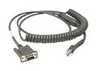 Zebra Kabel seriell - DB-9 (W) - 2.74 m - gewickelt von LumaTech