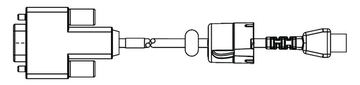 Zebra Kabel seriell - DB-9 (W) - für QLn 220 von LumaTech