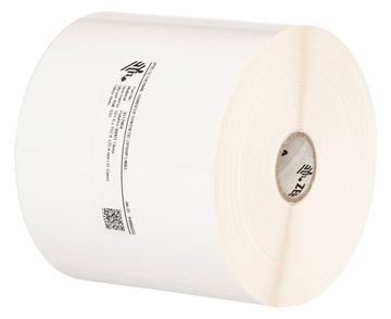 Zebra PolyO 3100T - Polyolefin - halbglänzend - permanenter Klebstoff - weiß - 102 x 152 mm 3800 Etikett(en) (4 Rolle(n) von LumaTech