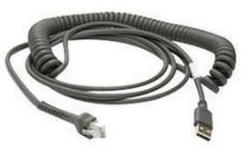 Zebra USB-Kabel - USB (M) - 2.74 m - gewickelt